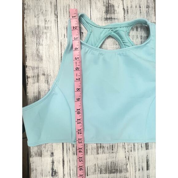 Dippin Daisy’s Swim Top Women’s Sz XL Blue(Crystal)Scuba Material Swimwear NWT - Picture 10 of 11